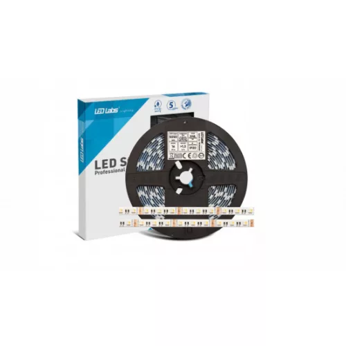 LED-szalag, SMD 5050, 60 LED/m, 24 V, 16 W/m, IP20, RGB+természetes fehér, 5 év garancia, kiszerelés (5 méter)