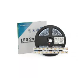   LED-szalag, SMD 2835, 120 LED/m, 12 V, 12 W/m, IP20, meleg fehér, 3 év garancia, kiszerelés (5 méter)
