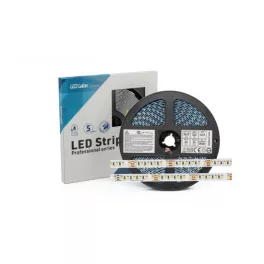   LED-szalag, SMD 3528, 120 LED/m, 24 V, 20 W/m, IP20, Szabályozható színhőmérséklet, 5 év garancia, kiszerelés (5 méter)