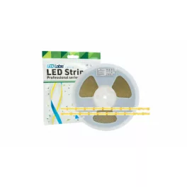   LED-szalag, COB, 1600 LED, 12 V, 8 W/m, IP20, természetes fehér, 3 év garancia, kiszerelés 25 méter)
