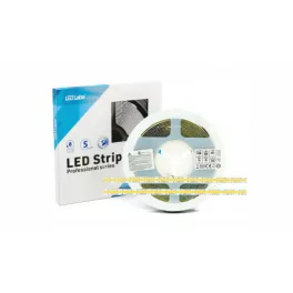   LED-szalag, COB, 3200 LED, 24 V, 16 W/m, IP20, Szabályozható színhőmérséklet, 5 év garancia, kiszerelés (5 méter)