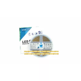   LED-szalag, COB, 2400 LED, 12 V, 10 W/m, IP20, természetes fehér, 3 év garancia, kiszerelés 5 méter)