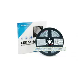   LED-szalag, SMD 2835, 120 LED/m, 24 V, 12 W/m, IP20, természetes fehér, 5 év garancia, kiszerelés (5 méter)