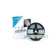 LED-szalag, SMD 2835, 120 LED/m, 12 V, 9,6 W/m, IP20, meleg fehér, 5 év garancia, kiszerelés (5 méter)