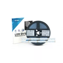   LED-szalag, COB, 4480 LED, 24 V, 16 W/m, IP20, RGB+hideg fehér, 5 év garancia, kiszerelés (5 méter)
