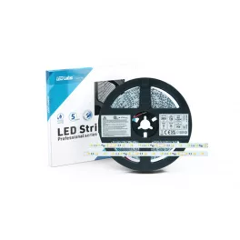   LED-szalag, SMD 2835, 120 LED/m, 24 V, 17 W/m, IP20, Szabályozható színhőmérséklet, 5 év garancia, kiszerelés (5 méter)