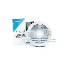   LED-szalag, SMD 2835, 144 LED/m, 24 V, 6 W/m, IP20, természetes fehér, 5 év garancia, kiszerelés (5 méter)