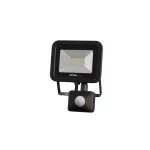 DRAGO mozgásérzékelős LED-reflektor, 90°, IP44, 20 W, Természetes fehér, fekete LAB-17-0000-11 LED Labs