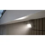 DRAGO mozgásérzékelős LED-reflektor, 90°, IP44, 30 W, Természetes fehér, fekete LAB-17-0000-12 LED Labs