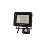 DRAGO mozgásérzékelős LED-reflektor, 90°, IP44, 30 W, Természetes fehér, fekete LAB-17-0000-12 LED Labs