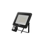 DRAGO mozgásérzékelős LED-reflektor, 90°, IP44, 50 W, Természetes fehér, fekete LAB-17-0000-13 LED Labs