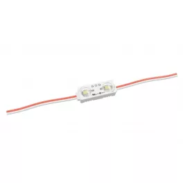   LED-modul, SMD 2835, 2 LED, 12 V DC, 0,72 W/m, IP68, hideg fehér, 5 év garancia