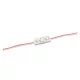 LED-modul, SMD 2835, 2 LED, 12 V DC, 0,72 W/m, IP68, hideg fehér, 5 év garancia