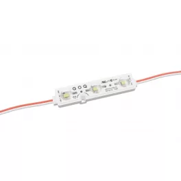   LED-modul, SMD 2835, 3 LED, 12 V DC, 1,08 W/m, IP68, hideg fehér, 5 év garancia