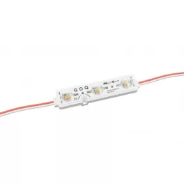   LED-modul, SMD 2835, 3 LED, 12 V DC, 1,08 W/m, IP68, meleg fehér, 5 év garancia