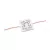 LED-modul, SMD 2835, 4 LED, 12 V DC, 2,16 W/m, IP68, hideg fehér, 5 év garancia