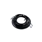 Ceiling lighting point fitting LUCA cast round adjustable matt black LAB-20-0000-94 LED Labs