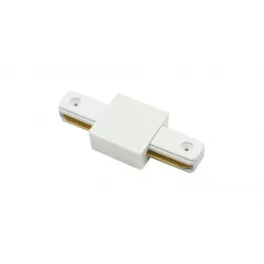   Connector for 1f busbars, straight, white LAB-20-0001-04 LED Labs