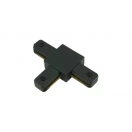 Connector for busbars, 1f black tee