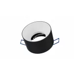 Ceiling lighting point fitting CASA cast round Fixted black LAB-20-0001-88 LED Labs