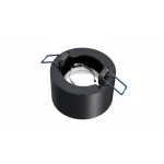 Ceiling lighting point fitting CASA cast round Fixted black LAB-20-0001-88 LED Labs
