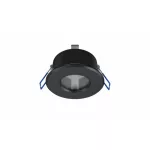 Ceiling lighting point fitting LISA cast round Fixted black LAB-20-0001-90 LED Labs