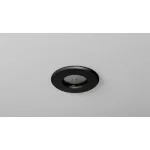 Ceiling lighting point fitting LISA cast round Fixted black LAB-20-0001-90 LED Labs