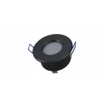Ceiling lighting point fitting LISA cast round Fixted black LAB-20-0001-90 LED Labs