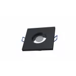 Ceiling lighting point fitting BONA cast round Fixted black LAB-20-0001-94 LED Labs