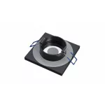 Ceiling lighting point fitting BONA cast round Fixted black LAB-20-0001-94 LED Labs