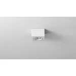 Ceiling spotlight fixture SPOT CARO square white LAB-20-0001-95 LED Labs