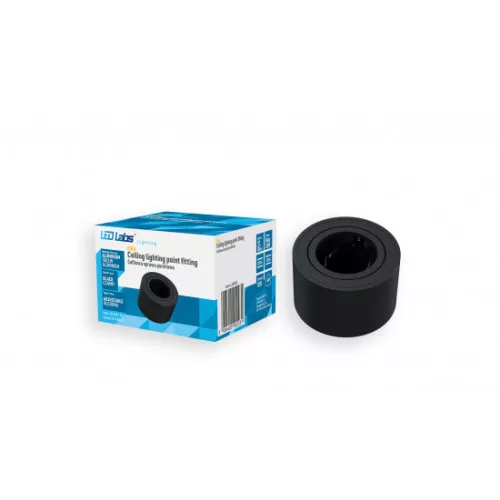 Ceiling spotlight fixture SPOT FIRA round black LAB-20-0001-98 LED Labs