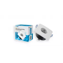   Ceiling lighting point fitting XANA cast square Fixted white, IP44 LAB-20-0002-03 LED Labs