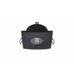 Ceiling lighting point fitting XANA cast square Fixted black, IP44 LAB-20-0002-04 LED Labs