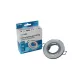 Ceiling lighting point fitting ROVO glass round white - transparent LAB-20-1110-20 LED Labs