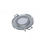 Ceiling lighting point fitting ROVO glass round white - transparent LAB-20-1110-20 LED Labs