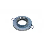 Ceiling lighting point fitting ROVO glass round white - transparent LAB-20-1110-20 LED Labs