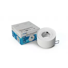   Ceiling lighting point fitting CLEO round white LAB-20-1110-47 LED Labs