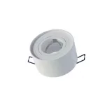 Ceiling lighting point fitting CLEO round white LAB-20-1110-47 LED Labs