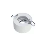 Ceiling lighting point fitting CLEO round white LAB-20-1110-47 LED Labs