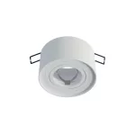 Ceiling lighting point fitting CLEO round white LAB-20-1110-47 LED Labs
