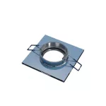 Ceiling lighting point fitting RIA glass square white - transparent LAB-20-1120-18 LED Labs