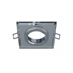 Ceiling lighting point fitting RIA glass square white - transparent LAB-20-1120-18 LED Labs