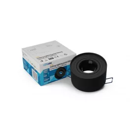   Ceiling lighting point fitting CLEO round black LAB-20-1210-46 LED Labs