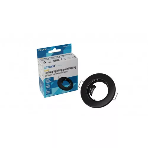 Ceiling lighting point fitting SARA round Fixted black LAB-20-1210-48 LED Labs
