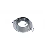 Ceiling lighting point fitting MULO round adjustable silver brushed LAB-20-1310-08 LED Labs