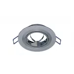 Ceiling lighting point fitting MULO round adjustable silver brushed LAB-20-1310-08 LED Labs