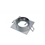 Ceiling lighting point fitting GABI square adjustable silver brushed LAB-20-1320-06 LED Labs