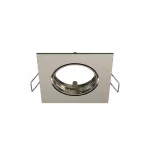 Ceiling lighting point fitting ELAR cast square adjustable satin LAB-20-1420-05 LED Labs