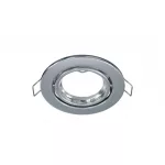 Ceiling lighting point fitting VEPA round adjustable chrome LAB-20-1610-17 SpectrumLED